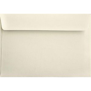 Netuno Briefumschläge Aster Laid, Ecru, C5, ohne Fenster, haftklebend, 120g/m², 25 Stück