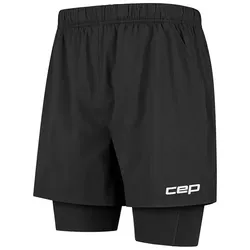 CEP Run 2in1 Laufshorts Herren 301 - black XL