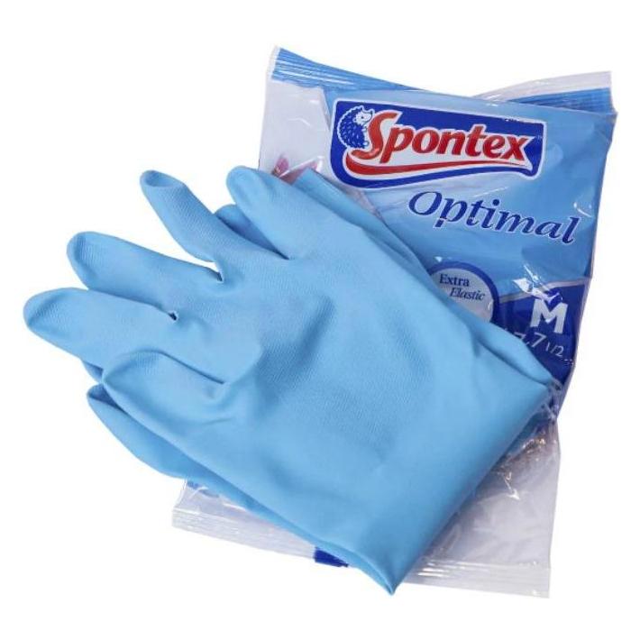 Spontex Latex Gloves Optimal M (M) (33037162)