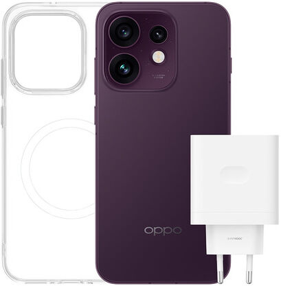 Oppo Reno16 5G AI Smartphone, Tripla fotocamera 50+50+50MP, Selfie 50MP, Display 6.32'' 120HZ AMOLED FHD+, 6000mAh, RAM 8GB(Esp2GB/4GB/8GB)+ROM 512GB [Ve