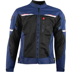 Rusty Stitches Ruben, Textiljacke - Dunkelblau/Schwarz - S