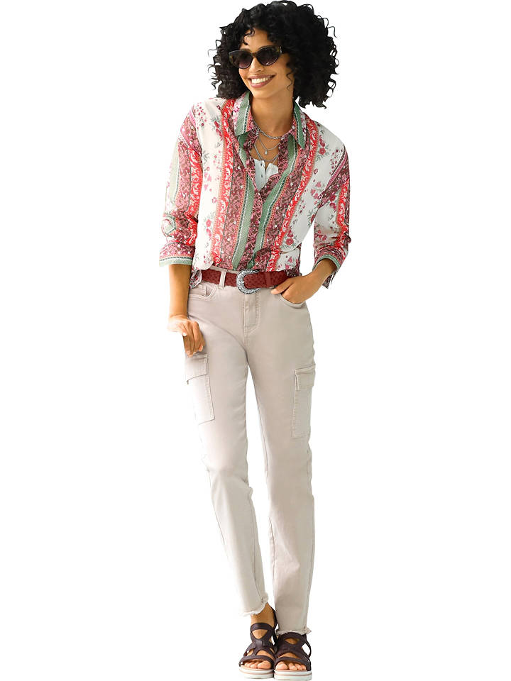 Heine Bluse in Rot - 48