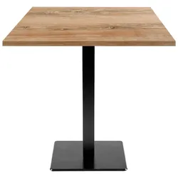 RestooTab - Tisch Milan 70x70cm Dekor Eiche slovene