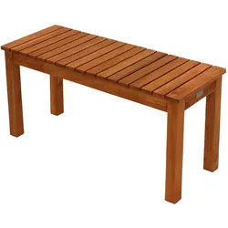 Balkonbank Sitzbank aus Massivholz 78 cm breit