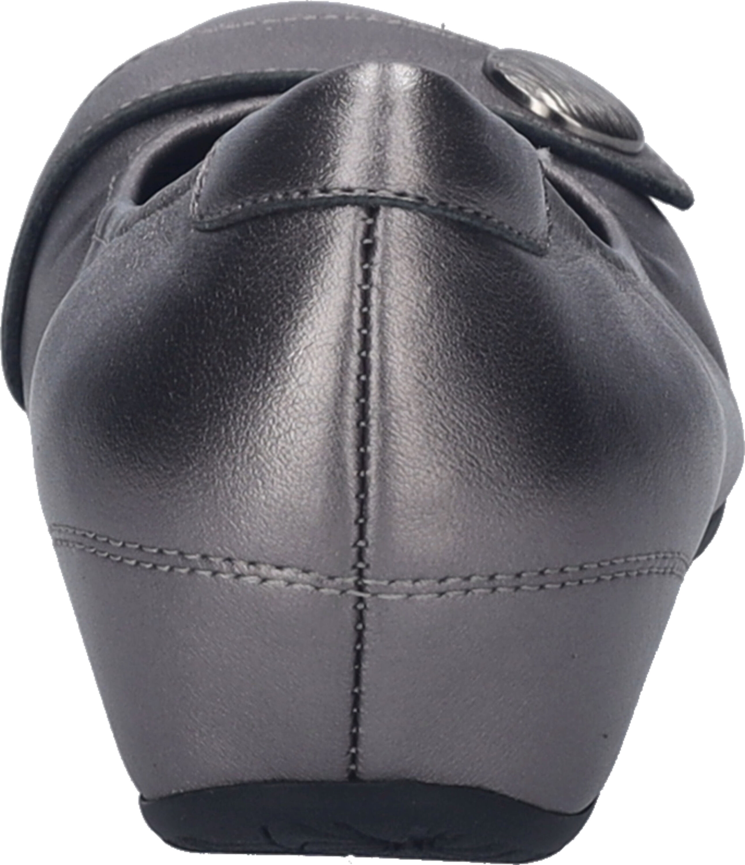 Ballerina JOSEF SEIBEL "Florina 04, basalt", Damen, Gr. 40, grau (basalt), Obermaterial: 100% Rindsleder Leather cow., Schuhe Ballerina