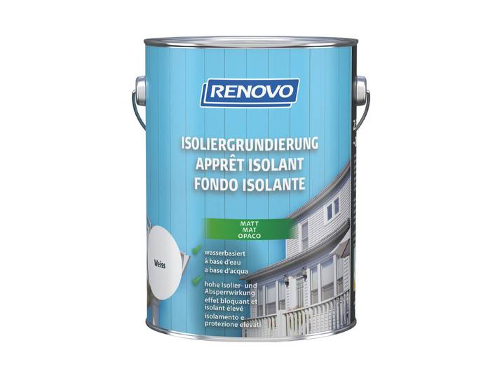 Renovo Isoliergrundierung Vorbehandlung Weiss 2.5 l Matt