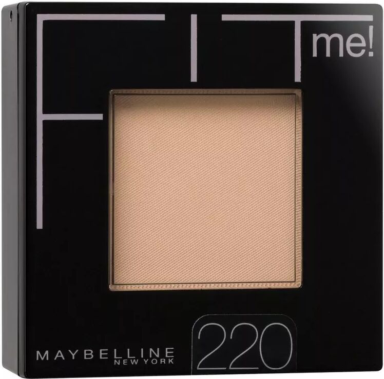 Maybelline - Fitme! Matte + Poreless Puder, Fit Me, 8.5G, Natural Beige