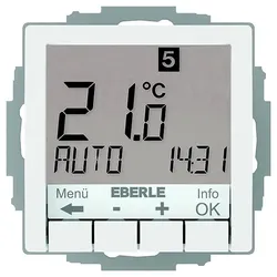 Eberle Controls UP-Uhrenthermostat UTE4800R-RAL9016-G55