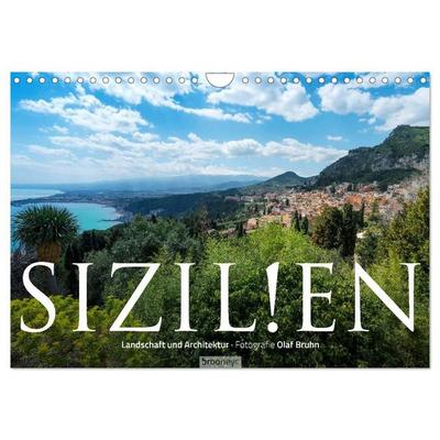 Sizilien – Landschaft und Architektur (Wandkalender 2027 DIN A4 quer), CALVENDO Monatskalender