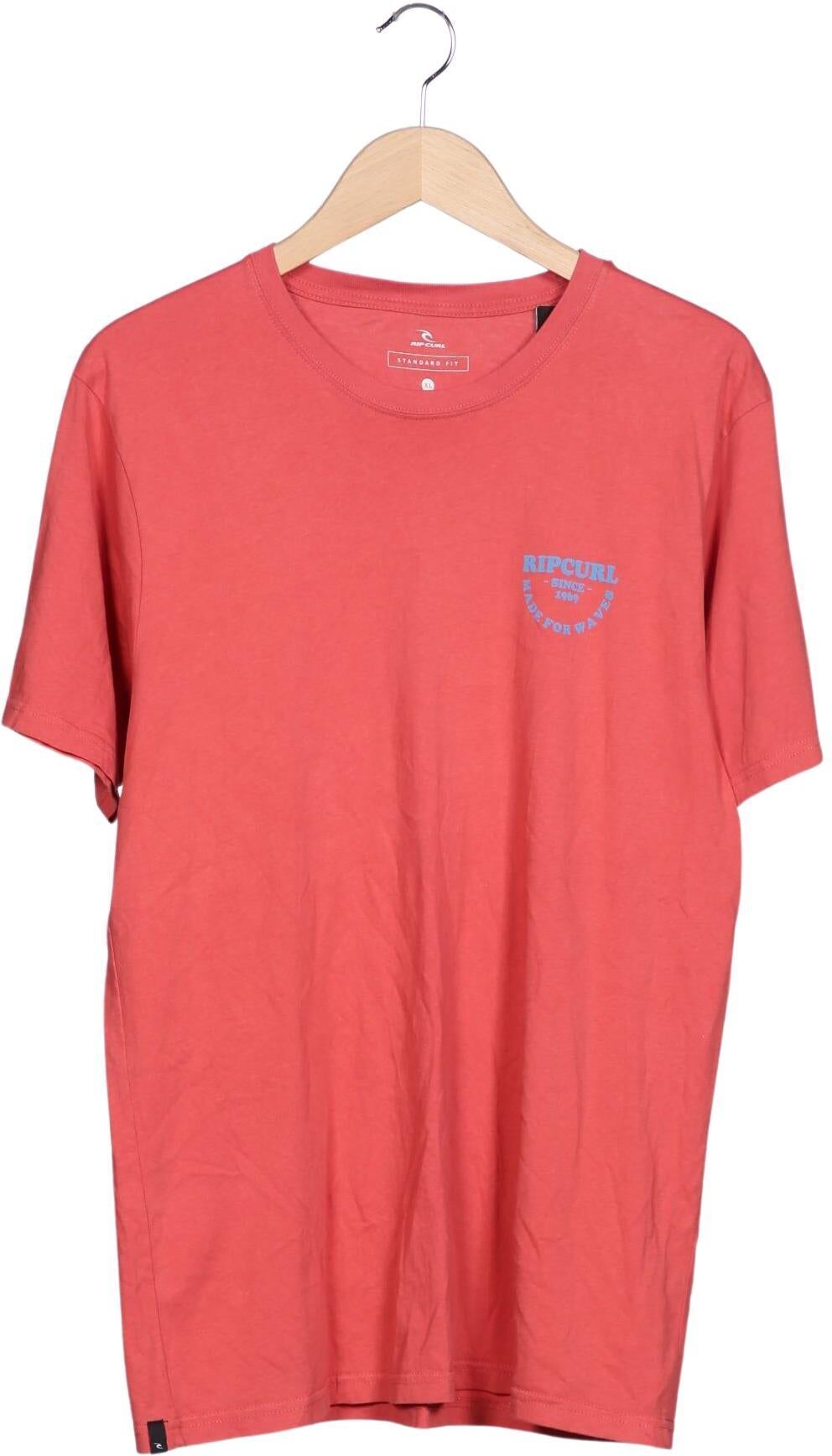 RIP Curl Herren T-Shirt, Rot, Gr. XL, Baumwolle - Second Hand