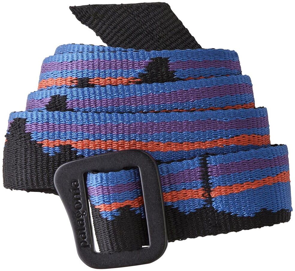 Patagonia  - Friction Belt Fitz Roy Belt Black - Ceinture