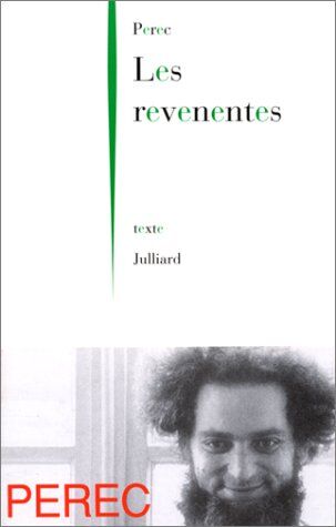 Georges Perec - Les Revenentes - Preis vom 11.10.2026 15:43:13 h