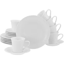 Kaffeeservice SOFT (DH 30x20,50 cm) - weiß - DH 30x20,50 cm