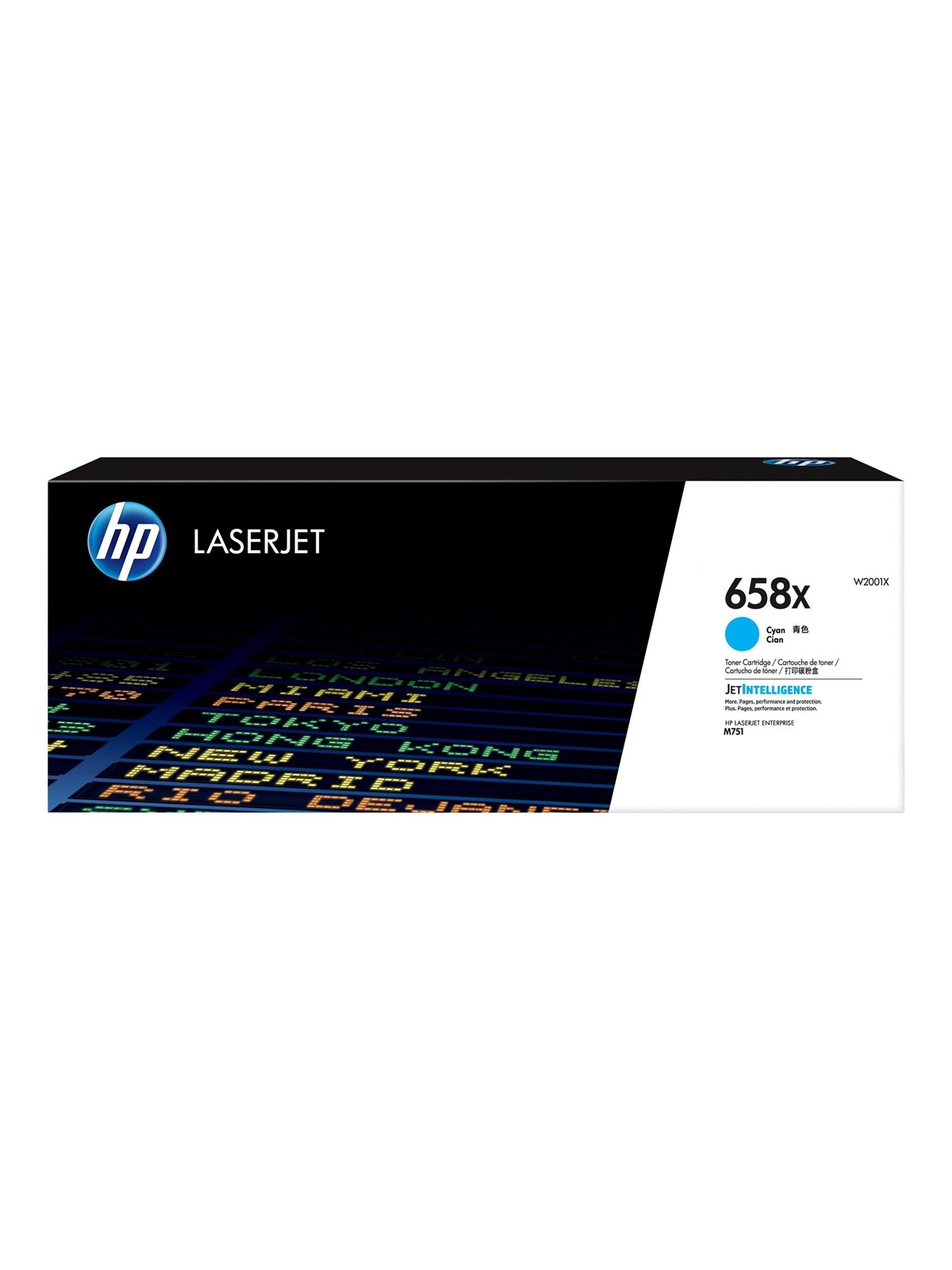 HP 658X / W2001X High Capacity Cyan Toner