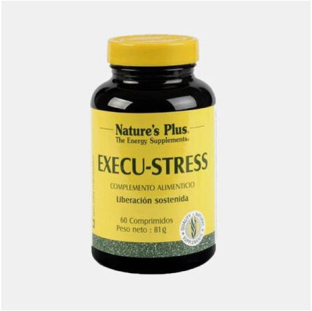 NATURES PLUS EXECU-STRESS 60 COMPRIMIDOS