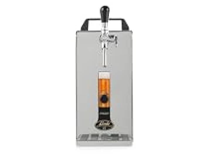ich-zapfe Ensemble Complet Tireuse a Biere avec Pompe à Membrane - PYGMY 20/K Machine a Biere, Pompe a Biere 1 Ligne, 25 litres/h, Green Line, tête de Distribution : KeyKeg