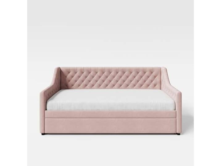 phoenix group Tagesbett Princess, Schlafsofa mit Auszug, gepolstert, Samt