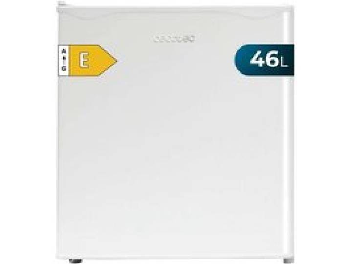 Cecotec Mini Réfrigérateur GrandCooler 20000 L SilentCompress White E. Capacité 46L porte personnalisable classe énergétique