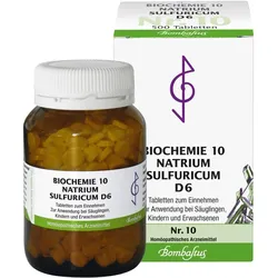 Biochemie 10 Natrium Sulfuricum D 6 500 ST