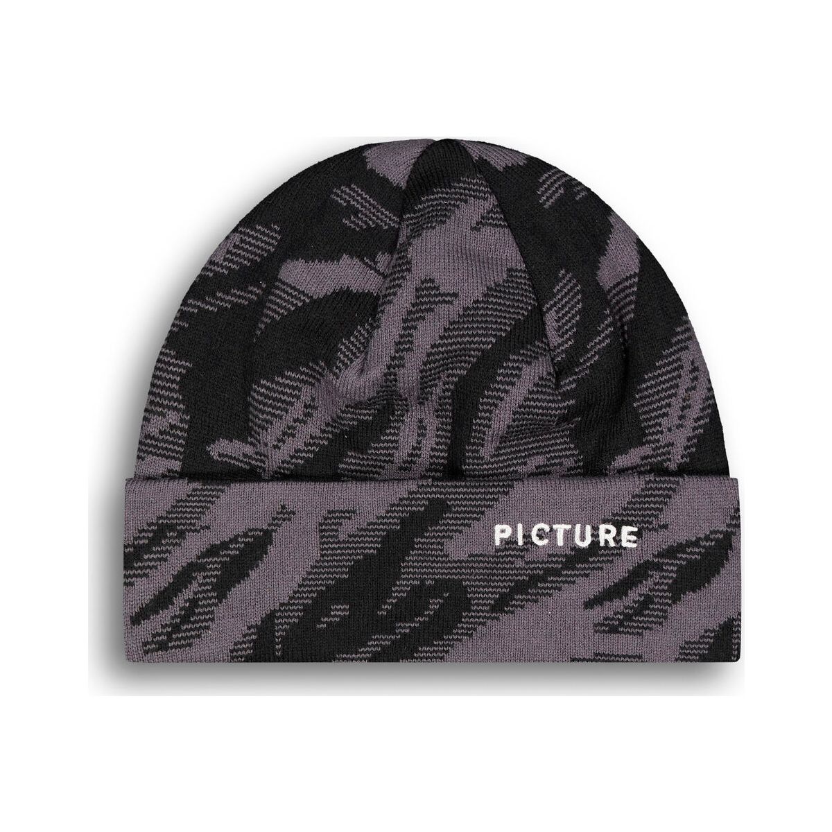 Picture Ribbing Beanie black (A) TU B0276AA BlackTU