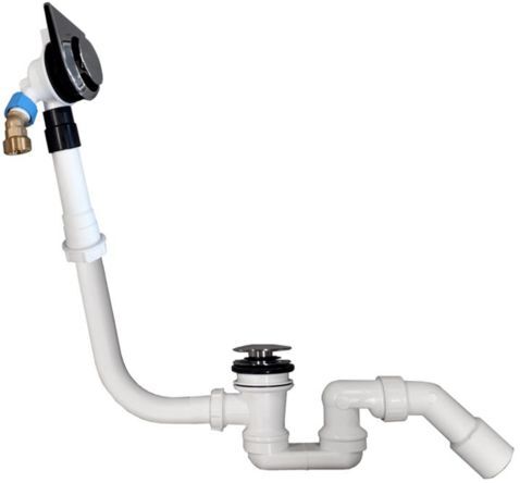 Villeroy und Boch Oberon 2.0 Wasserzulauf UPCON0136 integriert in Überlauf, für Wanne