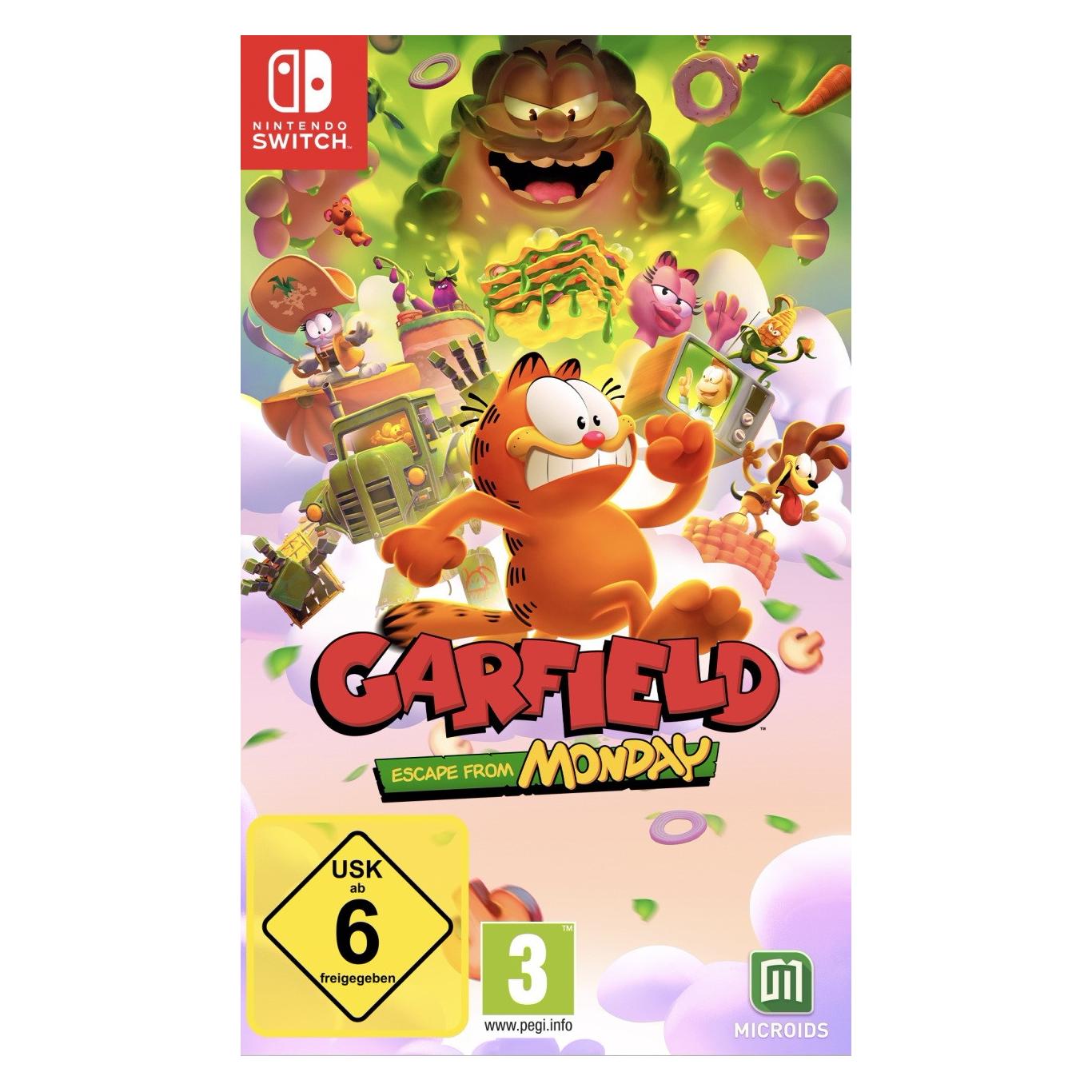 Microids Garfield Escape from Monday (Switch, DE) (SWI-467)