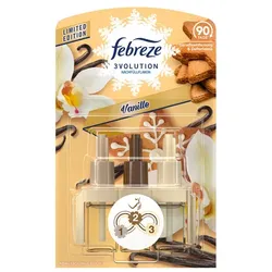 Febreze 3Volution Nachfüllflakon Vanille 20 ml gegen Geruchsblindheit, 3 Düfte wechseln alle 45 Minuten
