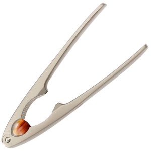Westmark Nussknacker 16743380, Elegante - Monopol Edition, Nusszange, Zink, edelmattiert