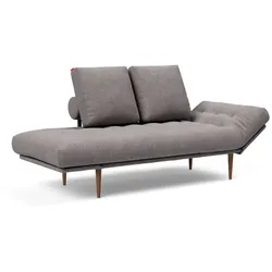 INNOVATION LIVING Schlafsofa Rollo Styletto Stoff Light Grey