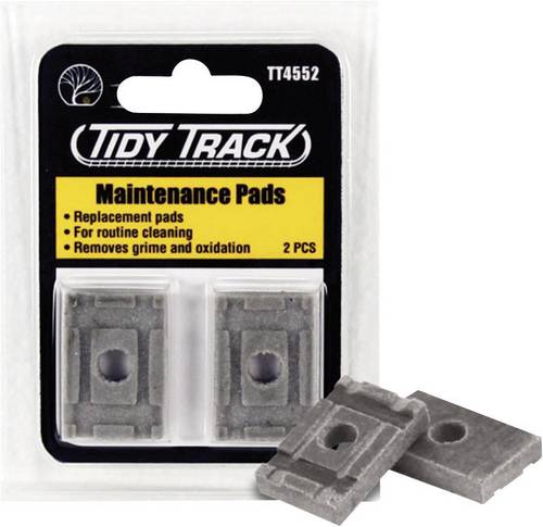 Woodland Scenics WTT4552 0, H0, N, TT Schienen Reinigungs-Pads 2St.