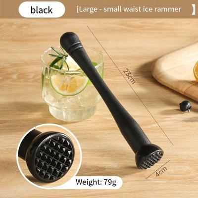 Uplift Essentials Stainless Steel Cocktail Muddler & Spiky Ice Pestle 9.06 In