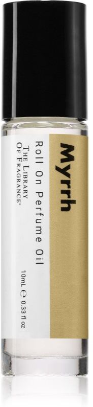 The Library of Fragrance Myrrh huile pour le corps roll-on mixte 10 ml