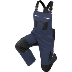 QUALITEX HIGH QUALITY WORKWEAR Latzhose IND navy blazer/black beauty Herren: 106