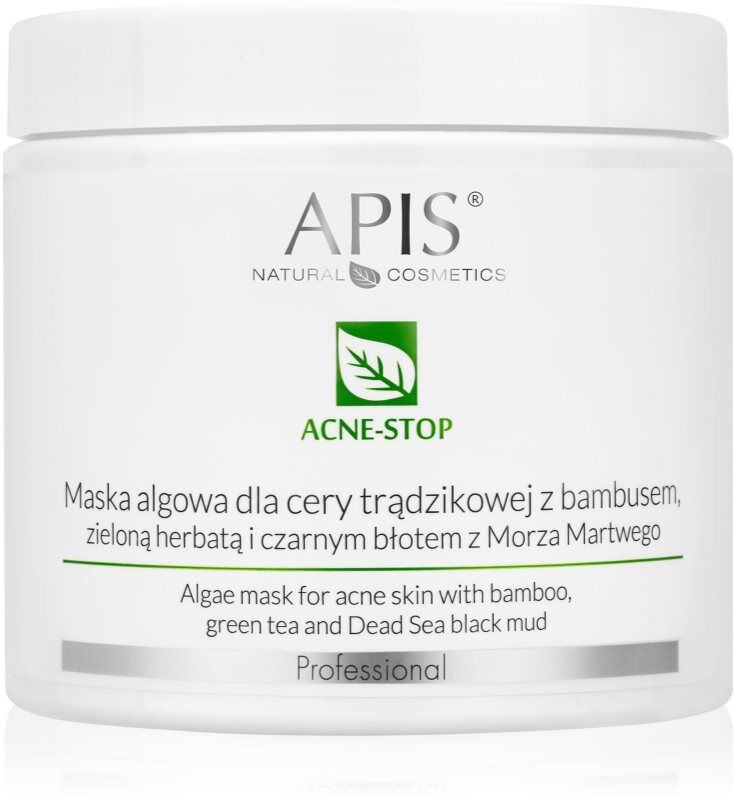 Apis Natural Cosmetics Acne-Stop Professional Purifying and Smoothing Mask for oily acne-prone skin 200 g