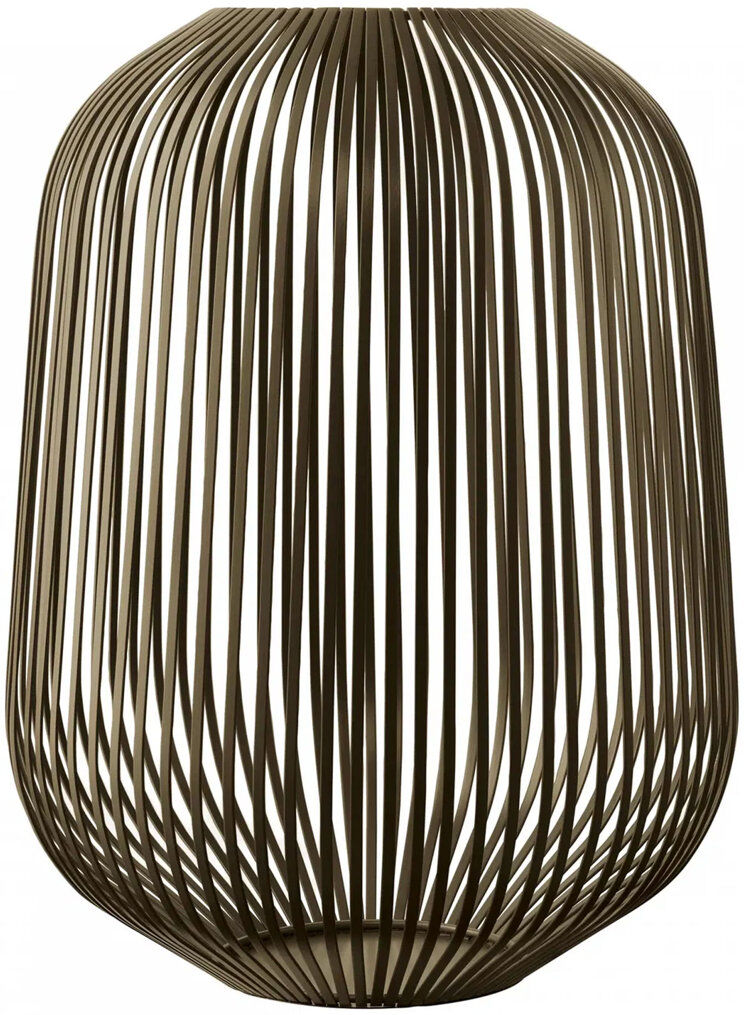 Blomus Lito Other Corner Lantern Brown 45 cm H x 33 cm W x 33 cm D