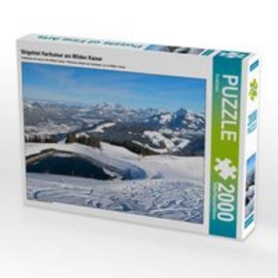 CALVENDO Puzzle Skigebiet Hartkaiser am Wilden Kaiser | 2000 Teile Lege-Größe 90x67cm Foto-Puzzle für glückliche Stunden