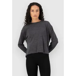 Mons Royale Zephyr Merino Tencel Boxy Funktionsshirt smoke Gr. L