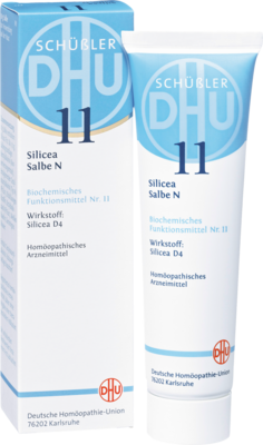 DHU-Arzneimittel GmbH & Co. KG BIOCHEMIE DHU 11 Silicea N D 4 Salbe 50 g 03643796