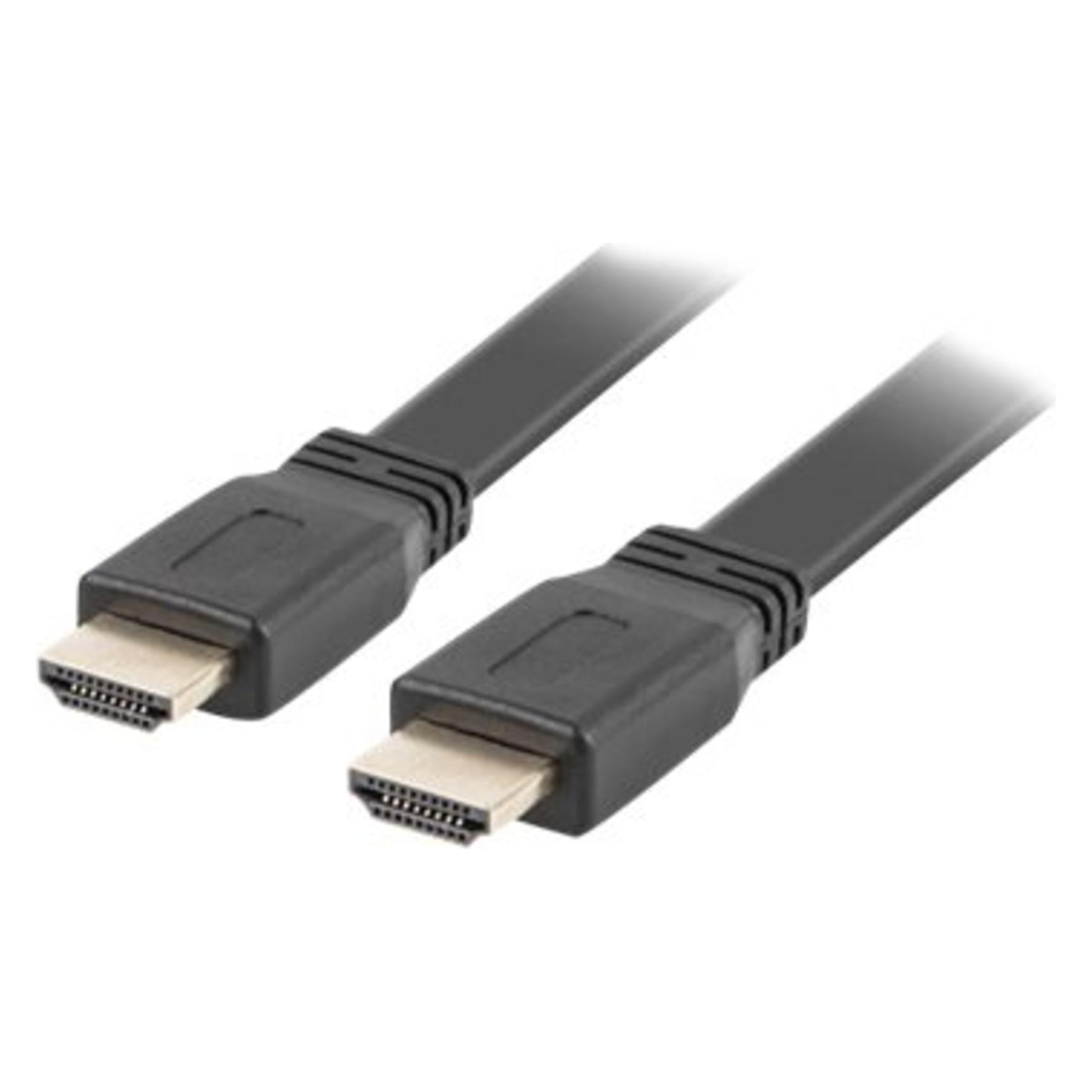 Lanberg Kabel CA-HDMI-21CU-0030-BK (HDMI M (3 m) (CA-HDMI-21CU-0030-BK)