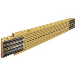 Stabila Holz-Gliedermaßstab Type 600 1104 Maßstab 2 m Buchenholz