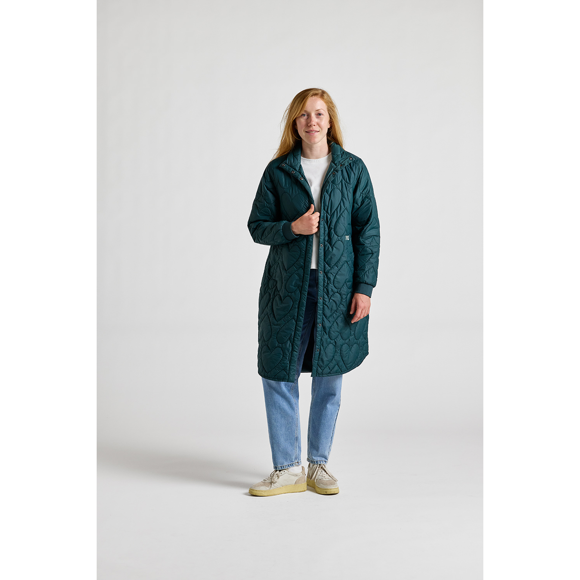 Maloja SmetindenM. Mantel Damen Winterjacke blau Größe M Lifestyle Isolierend Wasserabweisend