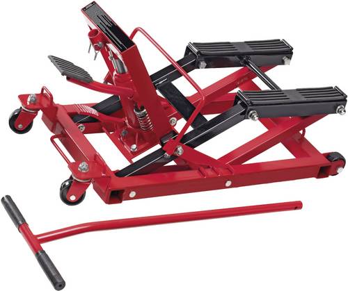 Cartrend Motoradhebebühne 680kg Arbeitshöhe: 12.5 - 41.7cm