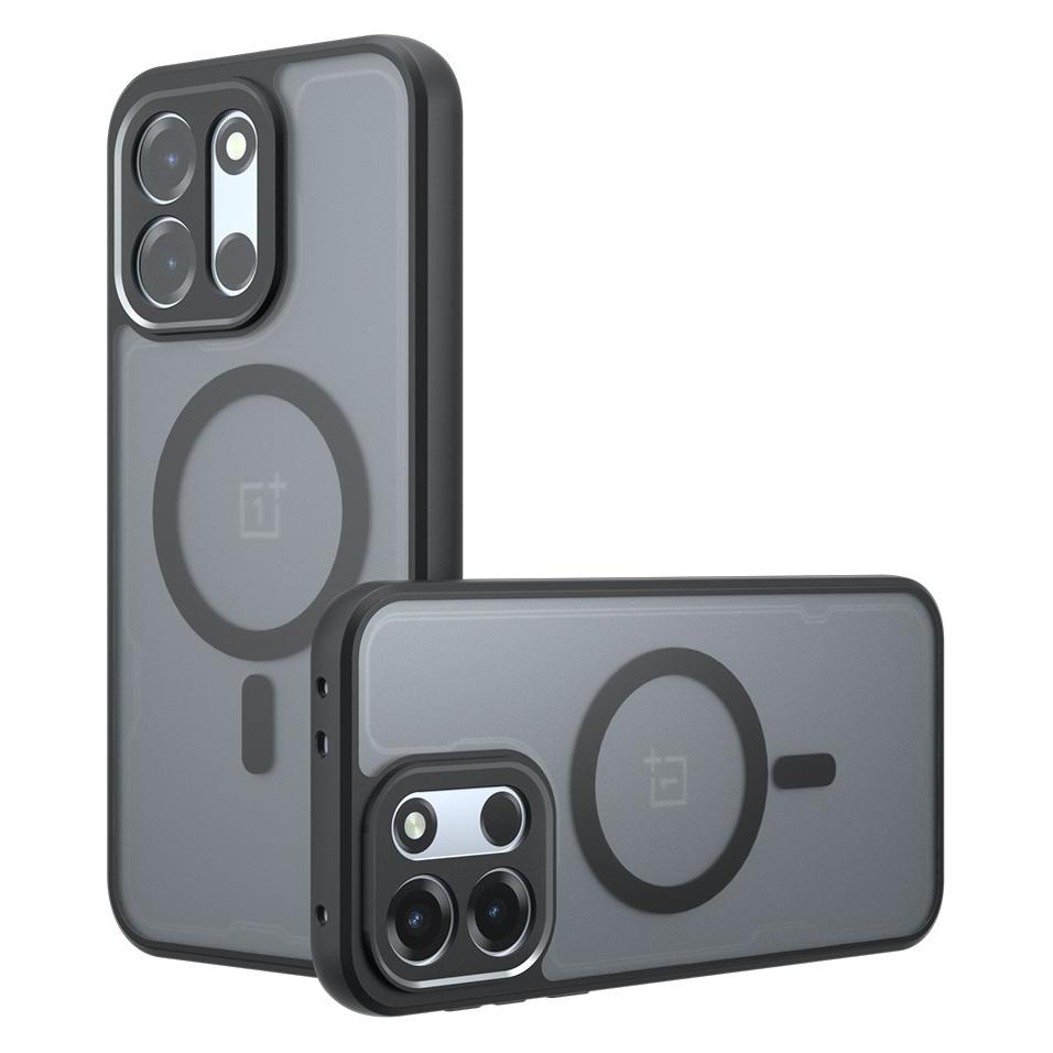 Techsuit - PureFrost MagSafe - OnePlus Nord 6 - Frosted Black (OnePlus Nord 6) (71324645)