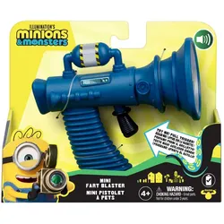 Minions 3 Mini Fart Blaster – Lustiges Spielzeug mit Soundfunktion, Minions Gadgets für Kinder