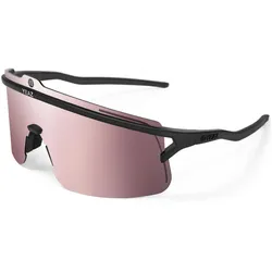 Yeaz, Damen, Sportbrille, SUNSHADE Sport goggles matt black / mirror gold (Schwarz, Blau), Schwarz