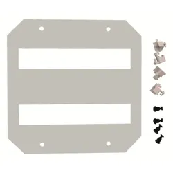 ABB V43PWNJ9 Abdeckung 2 R. a. 20TE quer VMS43 Abdeckung 2 Reihen a20 TE m. Bef VMS43 quer VE 1
