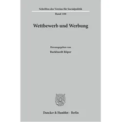 Wettbewerb und Werbung., Fachbücher