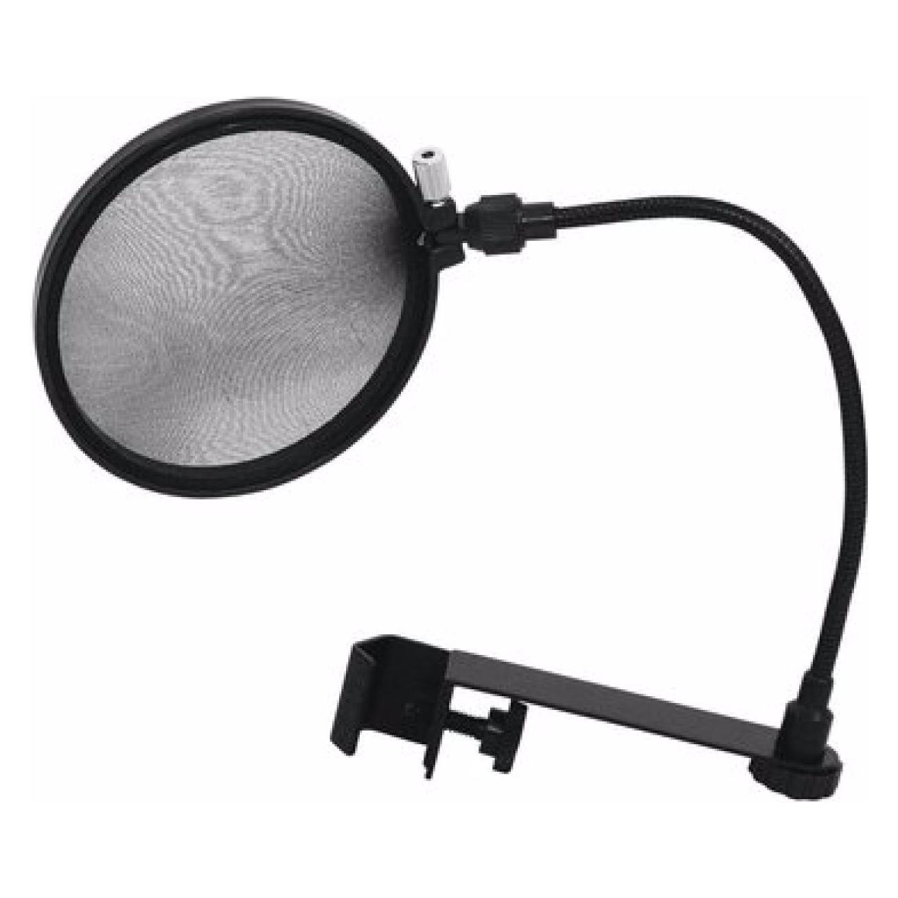 Omnitronic Mikrofon-Popfilter schwarz (6000624N)