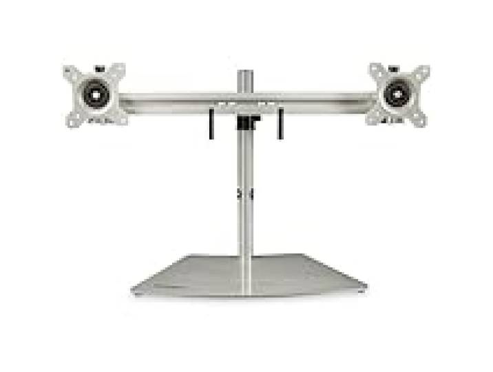 StarTech Support Double Écran 24 jusqu'à 8kg, VESA, Argent (ARMDUOSS)