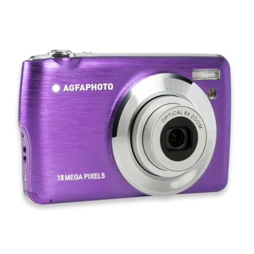 AgfaPhoto Realishot DC8200 compacte camera, 18 MP, Full HD, paars